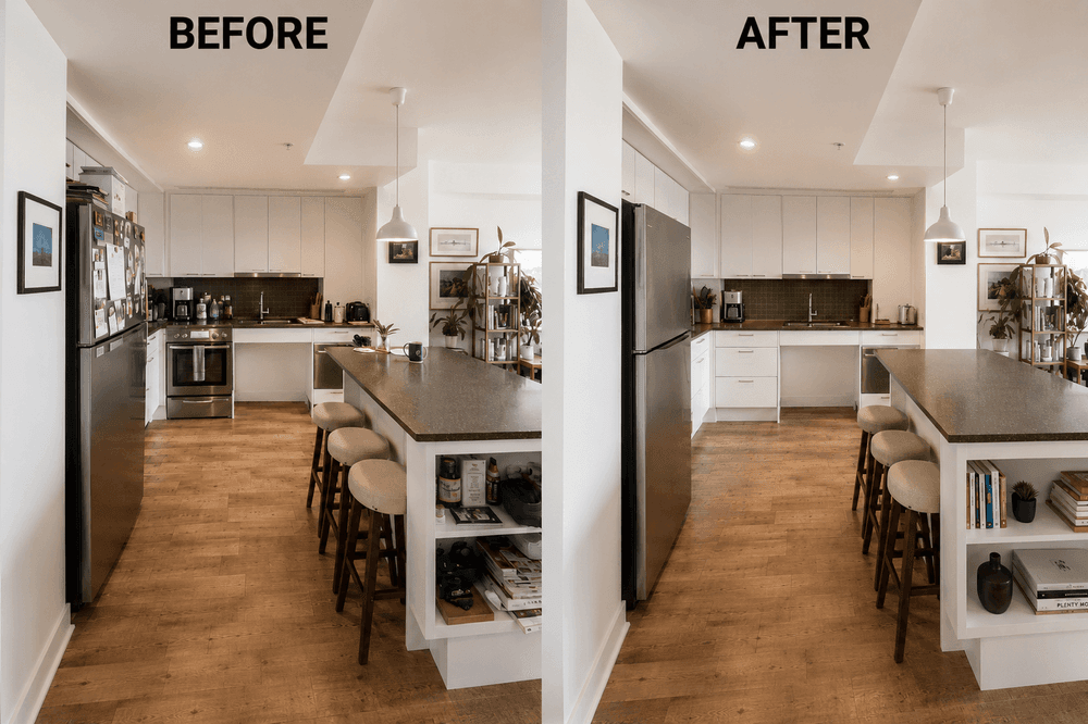 Cleaning result